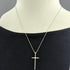 Cross Pendant Necklace 18K Yellow Gold