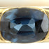 Ellipse Ring 18K Yellow Gold With Sapphire