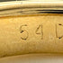 Ellipse Ring 18K Yellow Gold With Sapphire