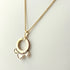 Allegra Pendant Necklace 18K Yellow Gold