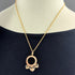 Allegra Pendant Necklace 18K Yellow Gold