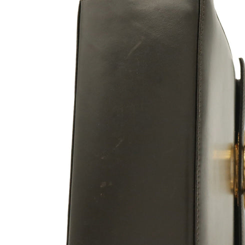 Gancini Convertible Top Handle Bag Leather Mini