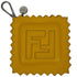 Charm Leather Yellow Handbag Charm