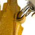 Charm Leather Yellow Handbag Charm