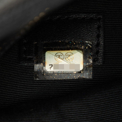 Medallion Tote Quilted Caviar