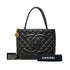 Medallion Tote Quilted Caviar