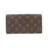 Sarah Wallet Monogram Canvas