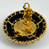 Pearl Clip-On Earrings Gold and Leather