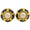 CC Logo Clip-On Earrings Metal