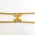 Triomphe Suspender Bracelet Gold