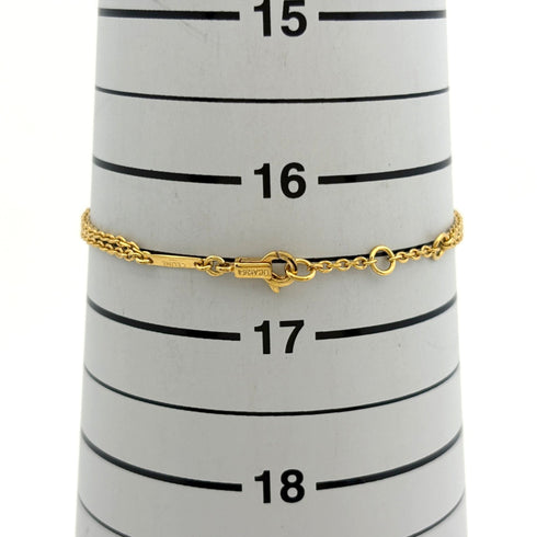 Triomphe Suspender Bracelet Gold