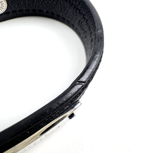 Pruitt Bangle Bracelet Black and Navy