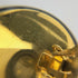 CC Logo Round Clip-On Earrings Metal Gold-Tone Metal