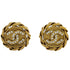 CC Logo Clip-On Earrings Metal