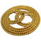 CC Logo Brooch Metal