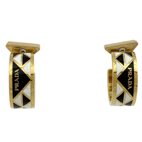 Earrings Gold and Metal