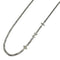 Pendant Necklace Silver Metal