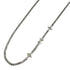 Pendant Necklace Silver Metal