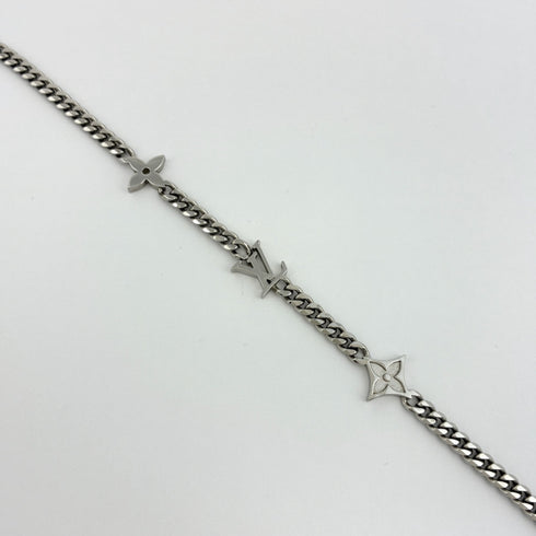 Pendant Necklace Silver Metal