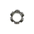 Interlocking G Ring Sterling Silver and Crystal