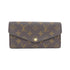 Sarah Wallet NM Monogram Canvas