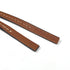 Anagram Charm Leather Brown Handbag Charm