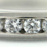 Half Circle Ring Platinum with Diamond