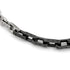 Collier Monogram Pendant Necklace Metal Black and Silver