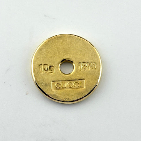 Coin Pendant Necklace 18K Yellow Gold