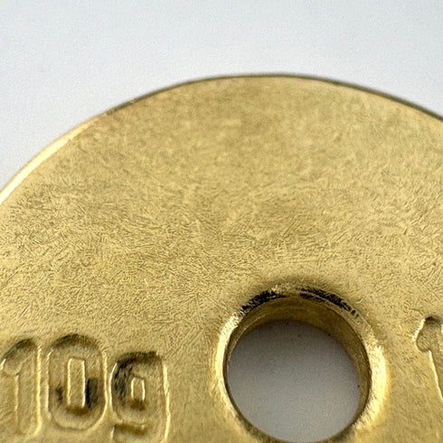 Coin Pendant Necklace 18K Yellow Gold