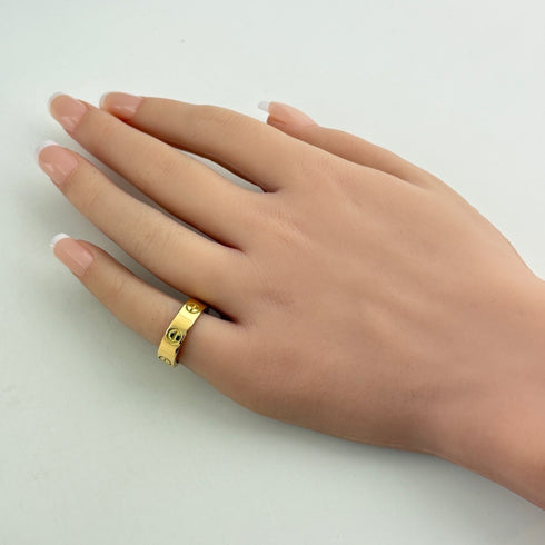 Band Ring 18K Yellow Gold