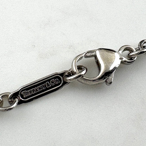 Pendant Necklace Platinum with Pearl and Diamond