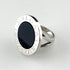 Band Ring With Onyx