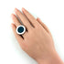 Band Ring With Onyx