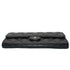 CC Gusset Classic Flap Wallet Quilted Caviar Long