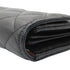 CC Gusset Classic Flap Wallet Quilted Caviar Long