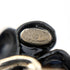 CC Logo Ring Silver-Tone Metal