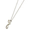 Initial Y Pendant Necklace Sterling Silver
