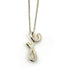 Initial Y Pendant Necklace Sterling Silver