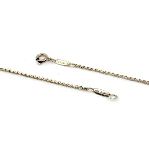 Initial Y Pendant Necklace Sterling Silver
