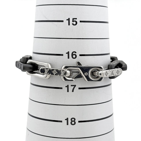 Bracelet Metal Black and Silver