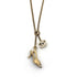 CC Logo Pendant Necklace Metal