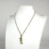 CC Logo Pendant Necklace Metal