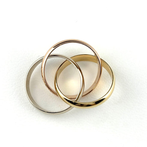 Trinity Ring 18K Yellow Gold