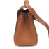 Saigon Top Handle Bag Coated Canvas with Leather Mini
