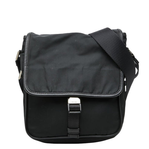 Buckle Messenger Bag Tessuto Small
