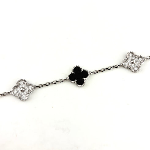 Vintage Alhambra Bracelet and Onyx