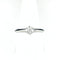 Solitaire Ring Platinum with Diamond