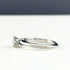 Solitaire Ring Platinum with Diamond