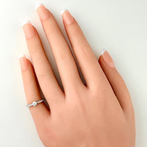 Harmony Ring Platinum with Diamond 0.20-0.29CT